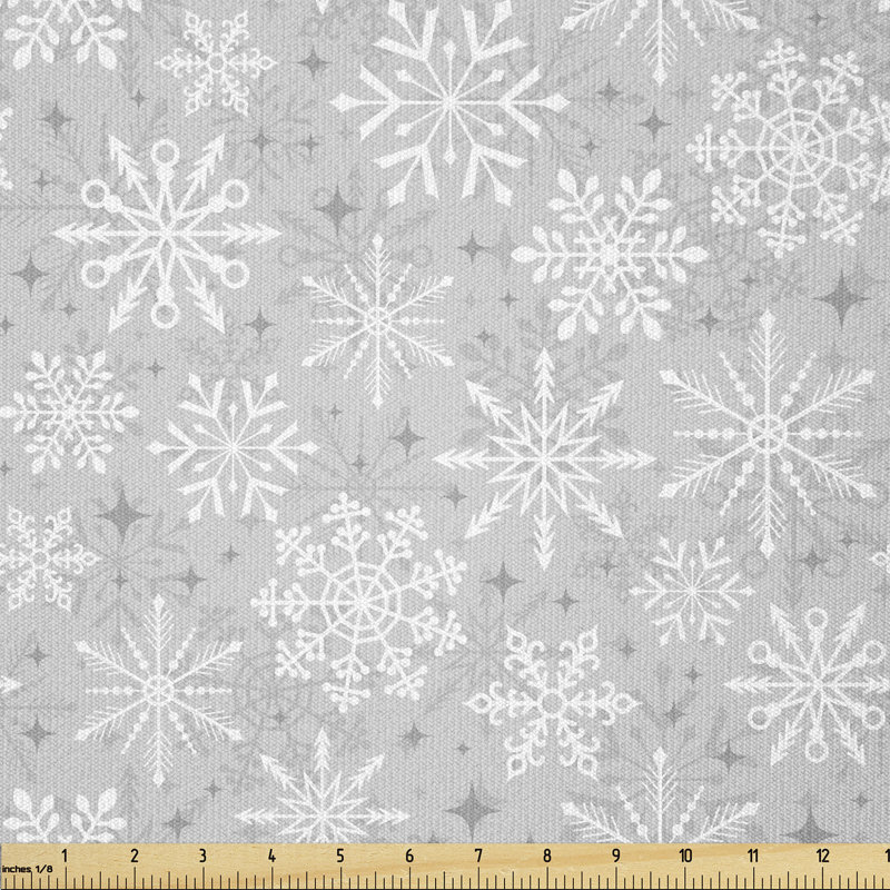 Saniyah Snowflakes Arrows Stars Multi-Purpose Fabric