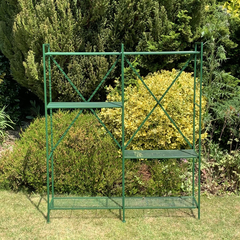Ando Metal Plant Stand, Green