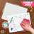 Scribbledo Grid Dry Erase Sheets 9”x12” Math Practise