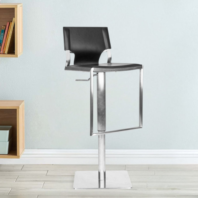 Tabouret de bar rotatif à gaz Armondo