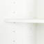 Rangement mural empilable, blanc - H 70,78 po x P 15,84 po polyvalent pour tablettes, matériaux et portes-2026079966