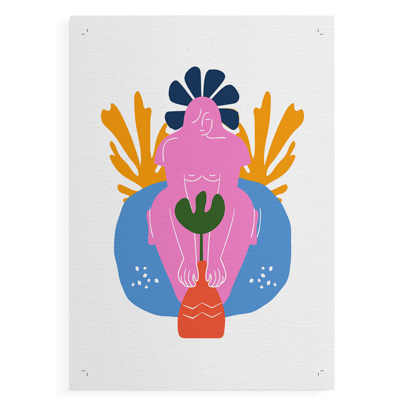 Matisse CDLV, reproduction encadrée - reproduction de toile seulement - NON-CADRE, H 48 po x l 32 po
