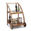 Solid Wood Bar Cart