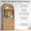 Armoire de rangement en bois 71 po-2015376149
