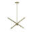 Marinke 4 - Light Dimmable Sputnik Modern Linear Chandelier-1408032466