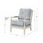 Chaise avec accoudoirs d'appoint