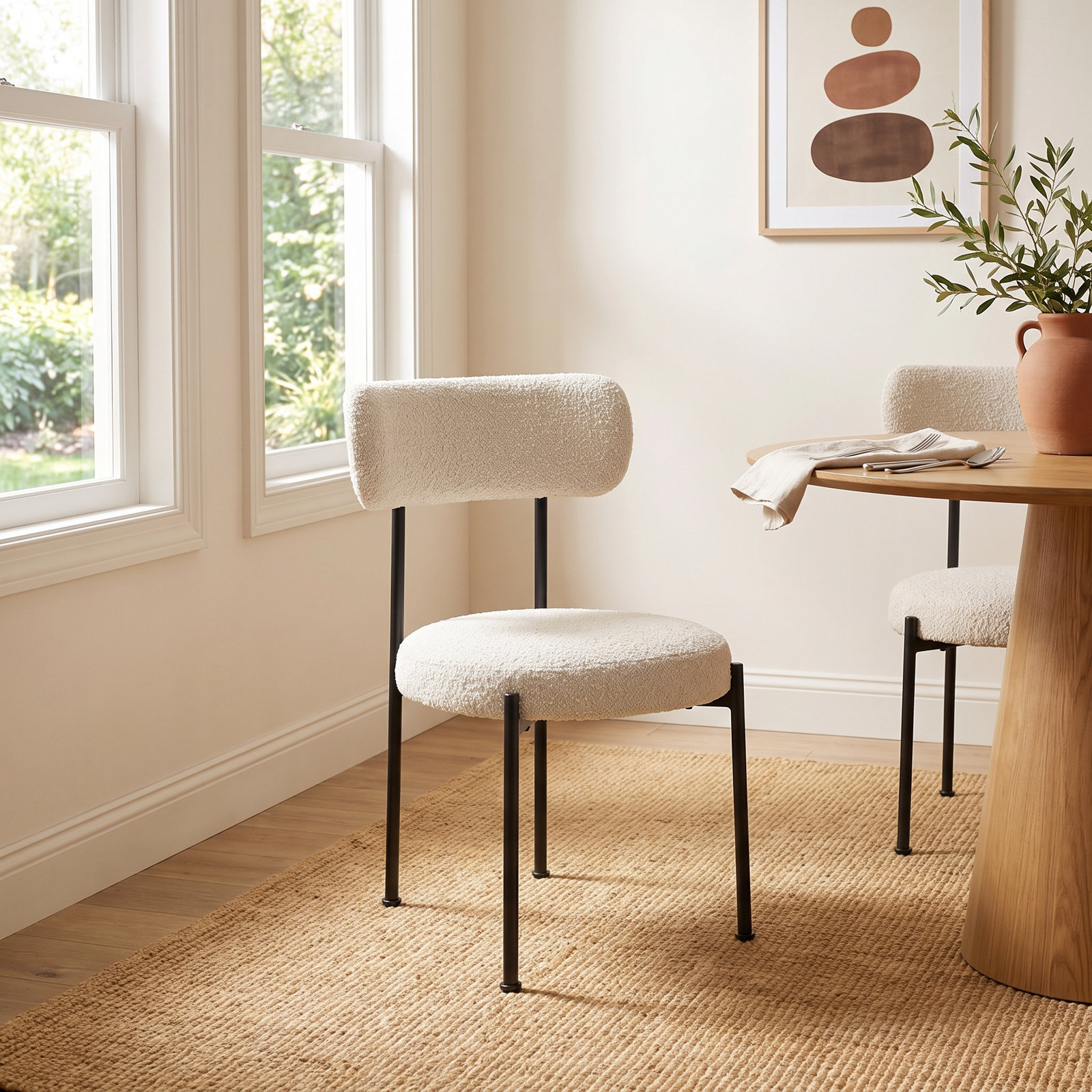 Linen Side Chair
