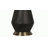 Transitional 1 Light Dark Walnut Table Lamp