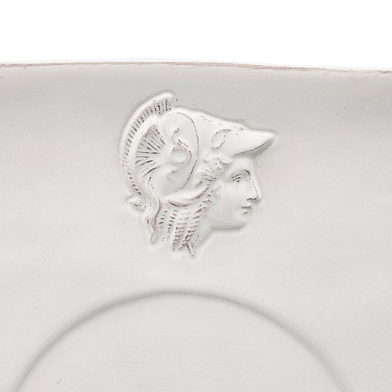 Ensemble de 4 assiettes 10 "- blanc