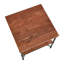 Table de bout en bois massif et métal Saratoga-66138076