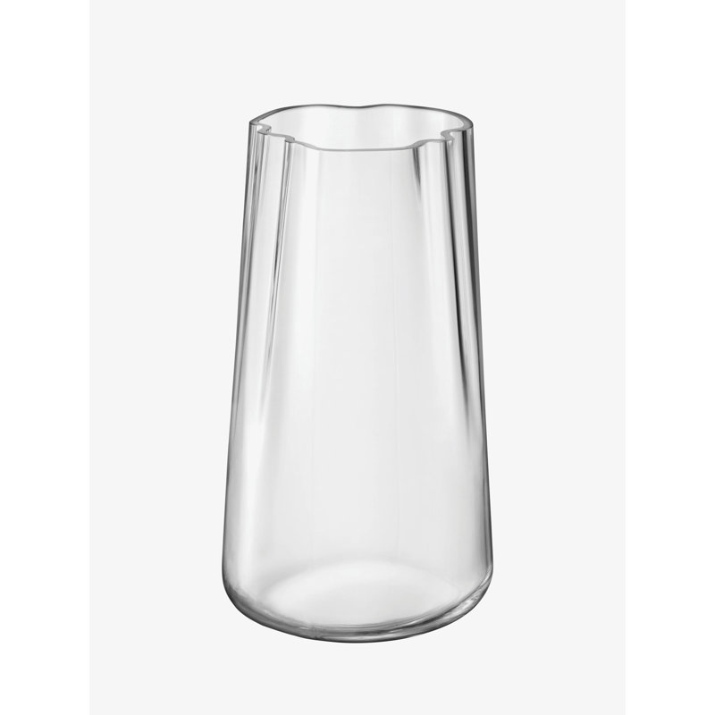 Lagoon Hurricane Candle Holder, 13.75" H x 7.75" W x 7.75" D, Clear