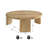 Round Wood Coffee Table