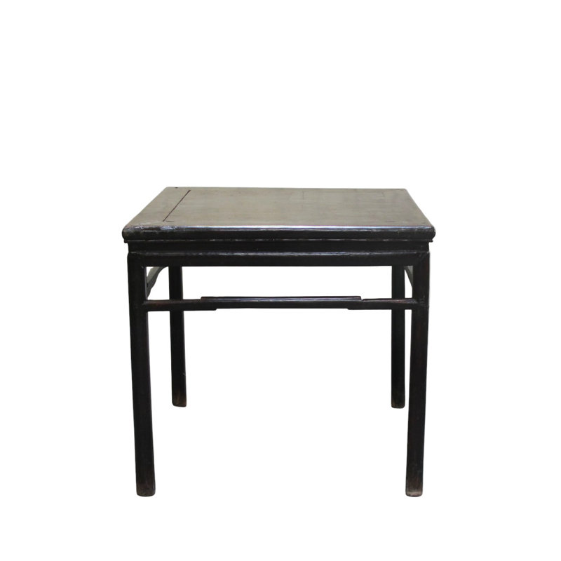 Antique Square Lacquered Tea Table