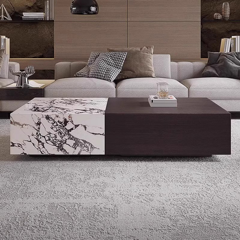 Modern minimalist storage coffee table