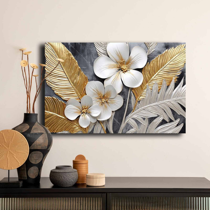 Peinture décorative sur toile
