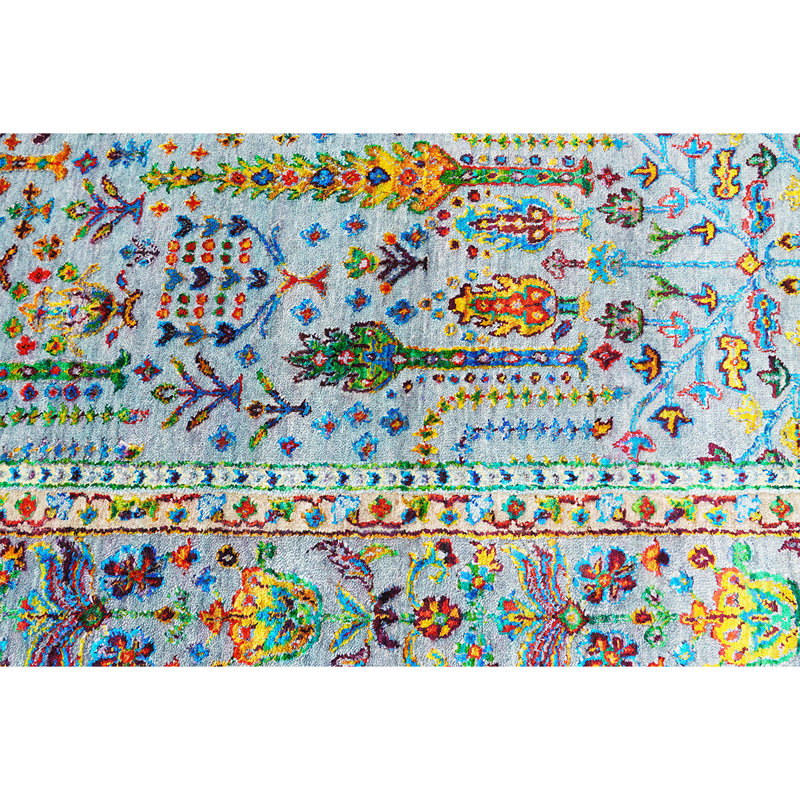 MOHIASM01LBMU Oriental Area Rug, Rectangle 8' x 10'