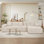 Ensemble de canapé modulaire et de table 3 pièces Deko Living