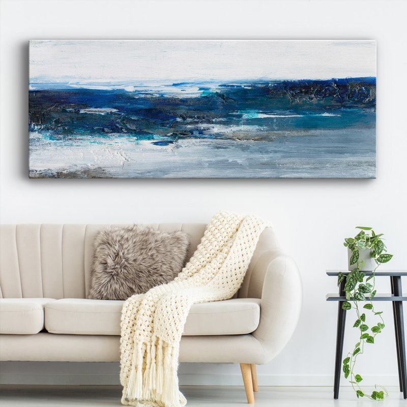 Mysterious Sea II sur impression sur toile, H 24 po x l 60 po x P 1,5 po