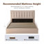 Lit plateforme tapissier avec rangement Arcadia-2133545511-2133545510