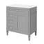 Meuble-lavabo simple 30 po avec lavabo supérieur-1486983132-1486983135