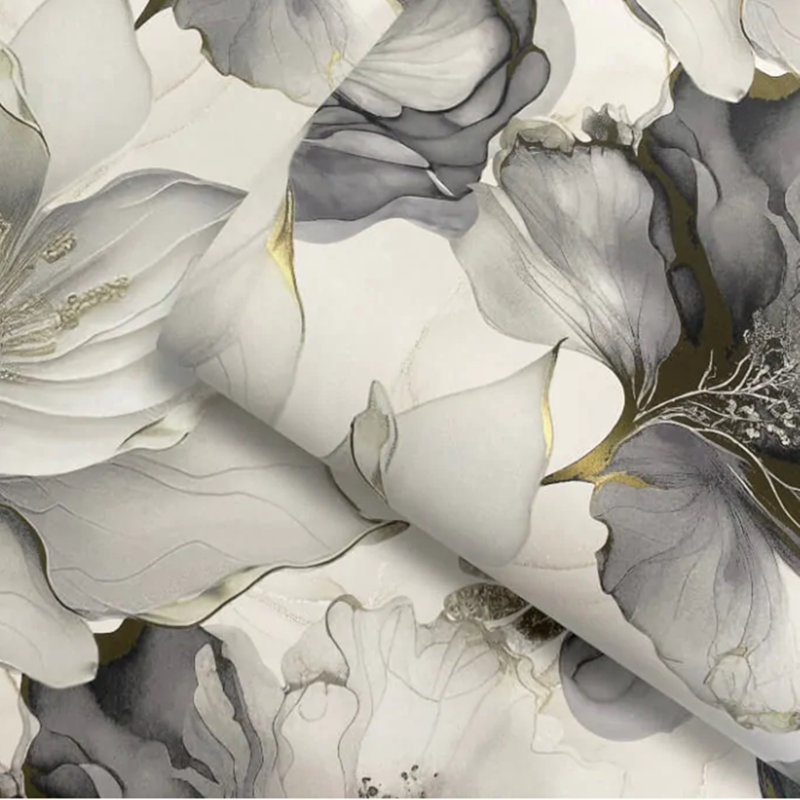  Black Plain Paste The Wall Wallpaper 212502