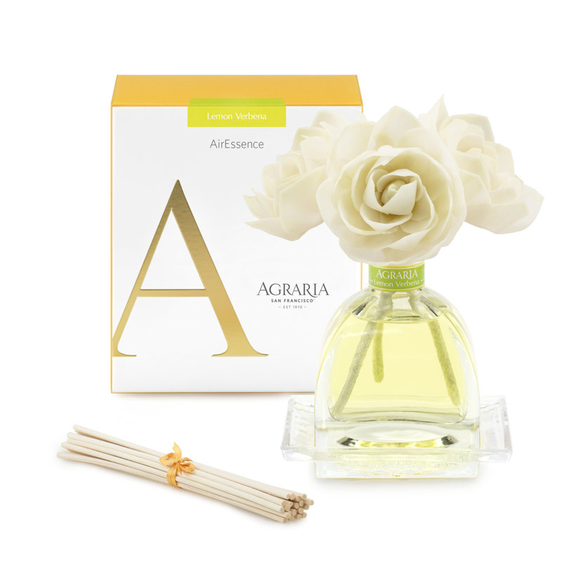 Luxurious Lemon Verbena Sola Flower Reed Diffuser Set