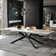 Cerinle 78.74'' to 110.24'' Extendable Rectangular Sintered Stone Dining Table for 8-10