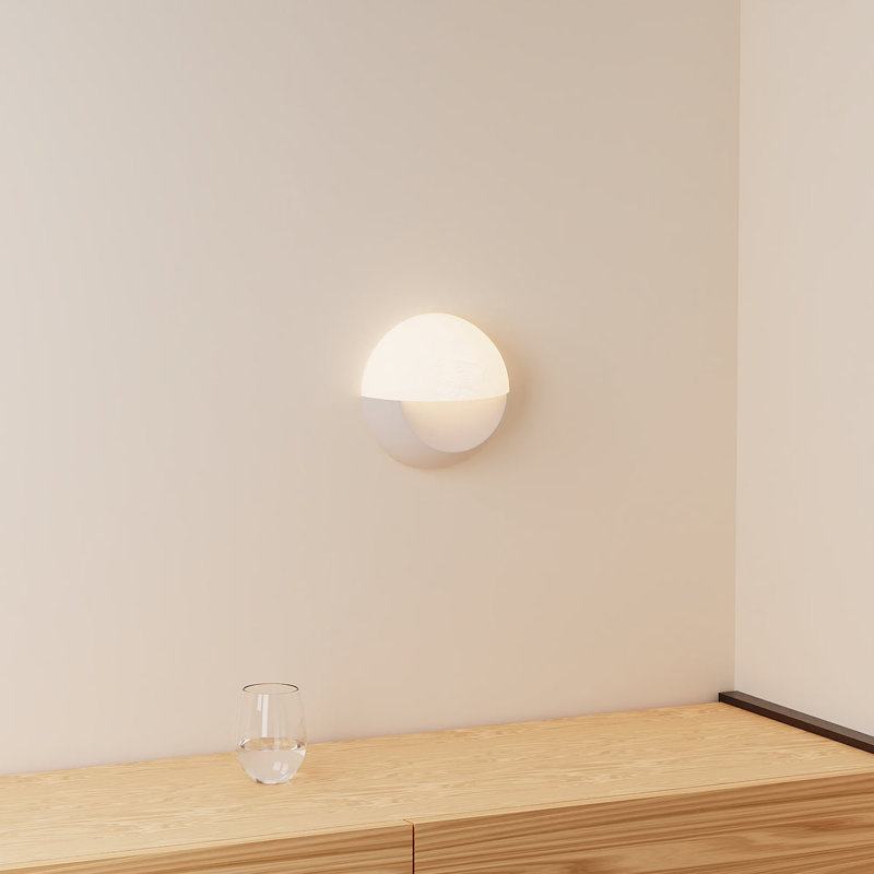 Proton Wall Sconce, Stone