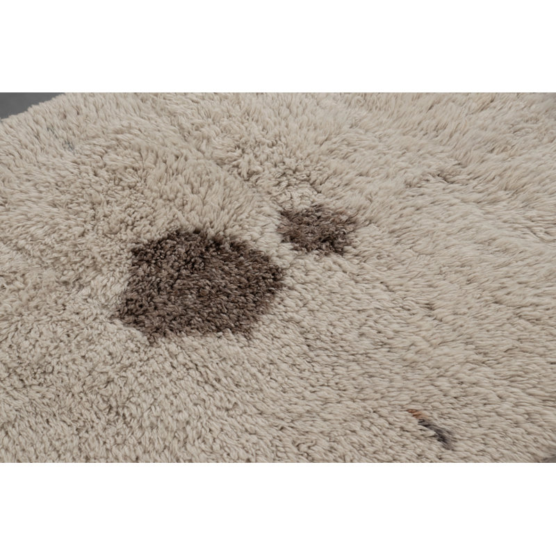 Vintage One-of-a-Kind 3'3X3'10 Hand Knotted Area Rug