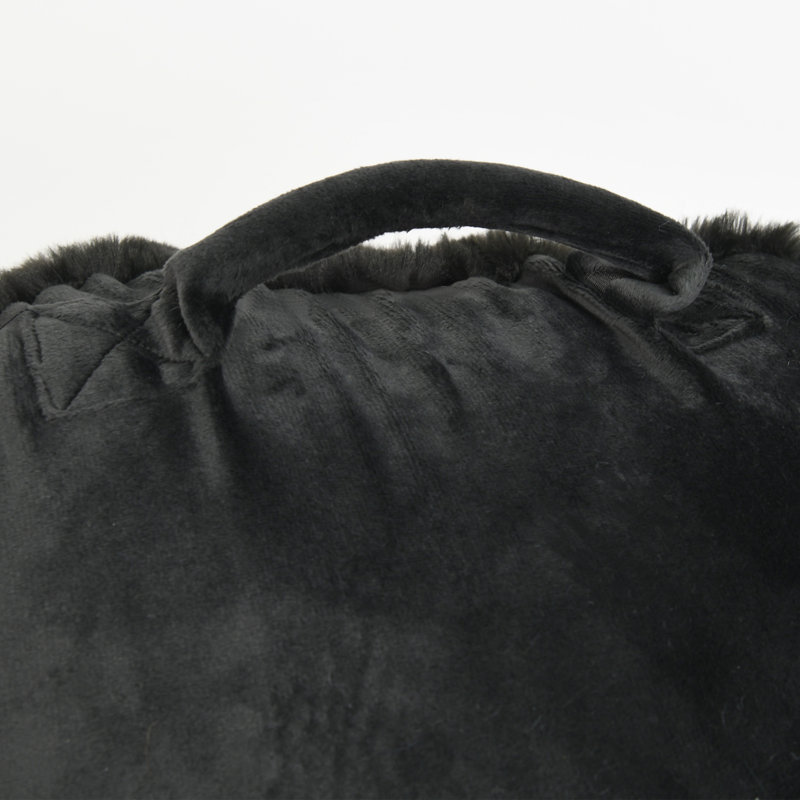 Backrest Cushion Cover, Black