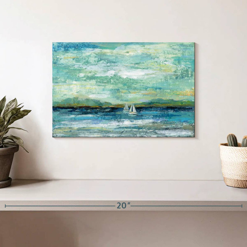 Avery Calm Lake Scene, 8" H x 12" W