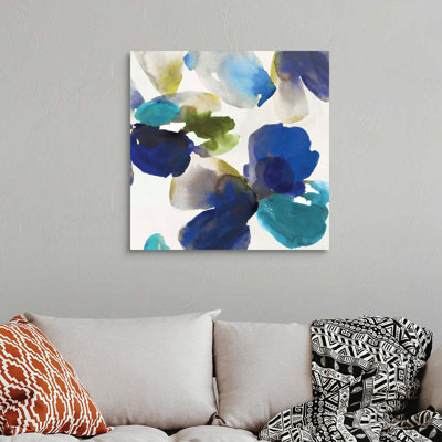 «Blue Velvet Ii» par Allison Pearce, reproduction sur toile