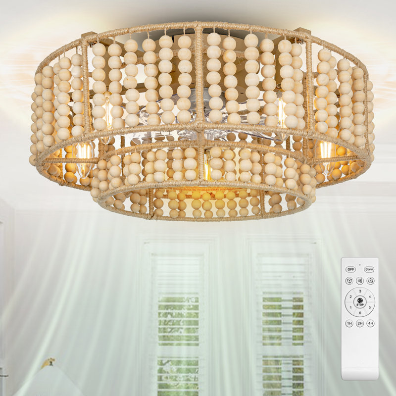 20 ensembles de ventilateur de plafond beige