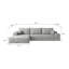 Y119-3L-GRIS 3 places gauche-1223063353