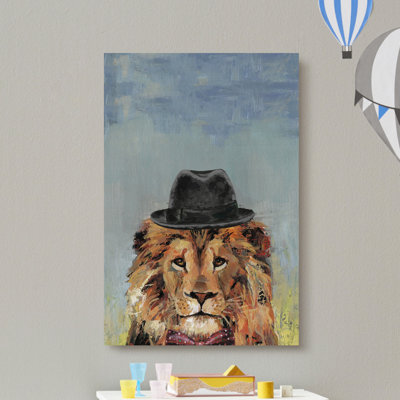 «Adelaide Jazzy Lion», reproduction sur toile tendue