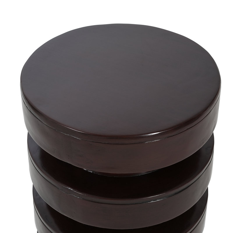 Table d'appoint Adison Elegant Patio, Brun