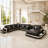 Lloydene 5 - Piece Slipcovered Leather Sectional-331339042