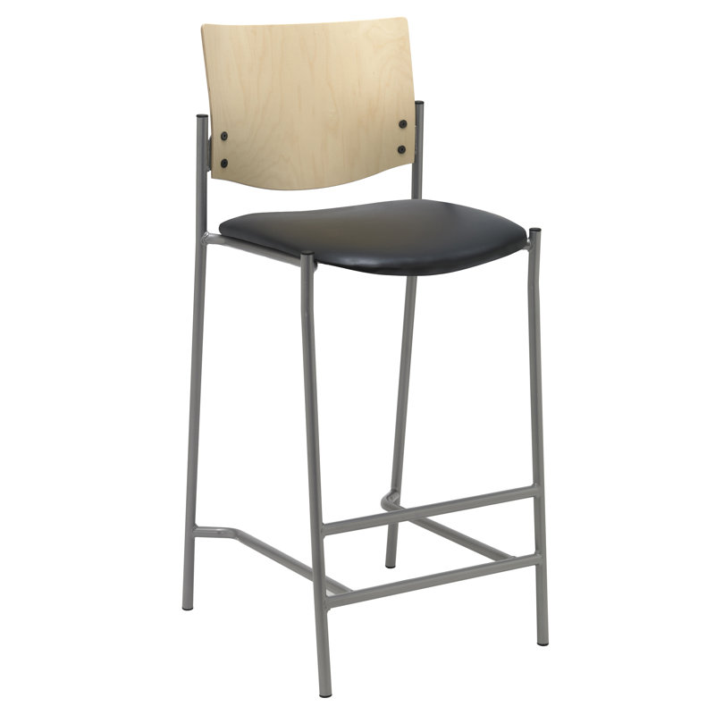 Evolve 25" Counter Stool, Black, Chocolate