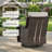 Carolina 4-Piece Outdoor Wicker Patio Conversation Set With Swivel Gliders And Coffee Table-2125873174-2125873181-2125873170