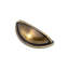 Rounded Half Moon Cabinet Cup Pull-1601580100