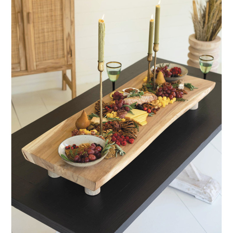 Planche de service rectangulaire en bois Kalalou