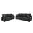 Bertha 2 Piece Pull Out Bed Black-1702396657
