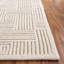 Textural 112 touffeté à la main 80% laine; Tapis à motifs géométriques 20% coton-114659478