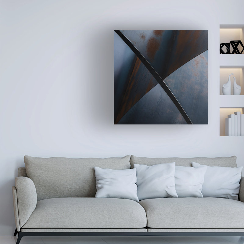 Art sur toile Luc Vangindertael X, H 24 po x l 24 po