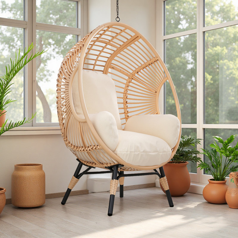 Fauteuil de patio New Style, Beige / Naturel