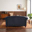 Chaise longue capitonnée deux places