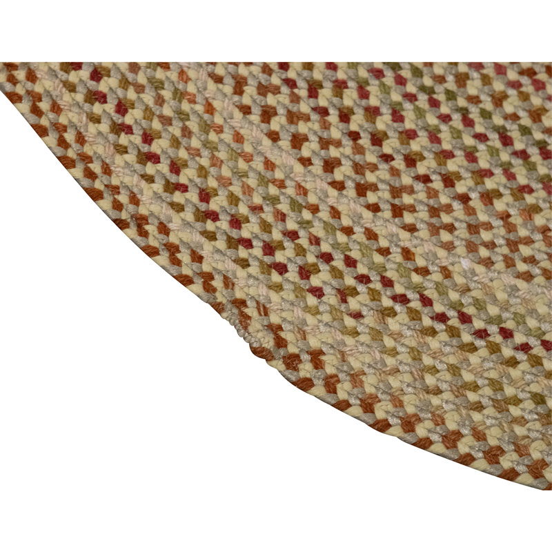 Flatweave Area Rug in Straw
