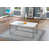 Plateau blanc / base grise
