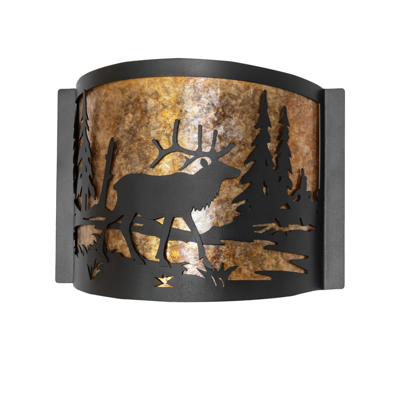 1 - Light Flush Mounted Sconce