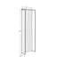  Panneau perforé de 13,5 po x H 44 po Powerwing